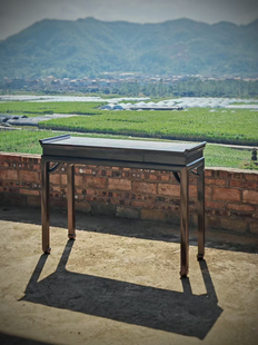 金丝楠木条案画案小叶桢楠中堂阴沉木中式实木玄关仿古翘头案供桌