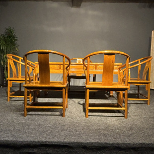 金丝楠博古架泡茶桌七件套实木独板小叶桢楠客厅方形茶台桌椅组合