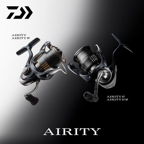 24新款DAIWA达亿瓦AIRITY ST 纺车轮轻量浅线杯纺车轮路亚钓鱼轮