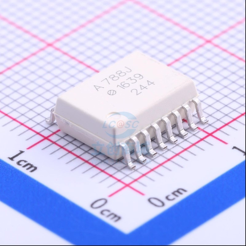 HCPL-788J 丝印 A788J 光耦隔离器 光电耦合器 贴片SOP 全新原装