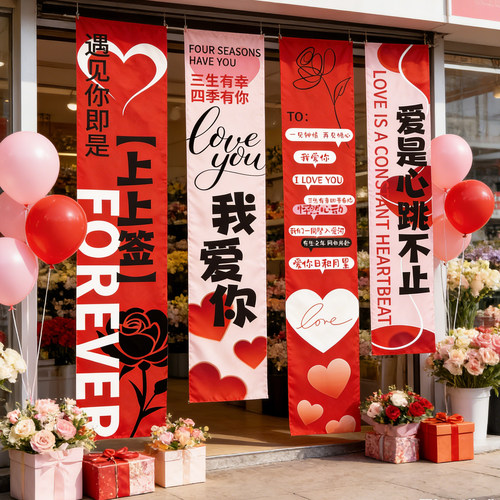 520场景装饰布置条幅布置