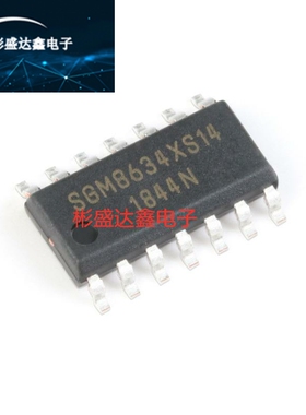 原装正品 SGM8634XS14/TR SOIC-14 四通道 轨到轨CMOS运算放大器