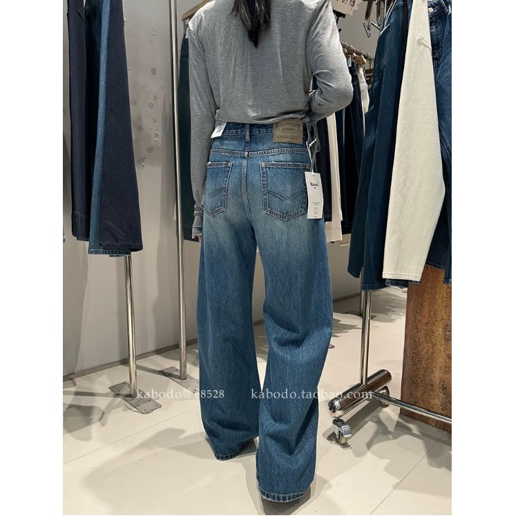 弯刀裤长裤牛仔2025早秋牛仔裤