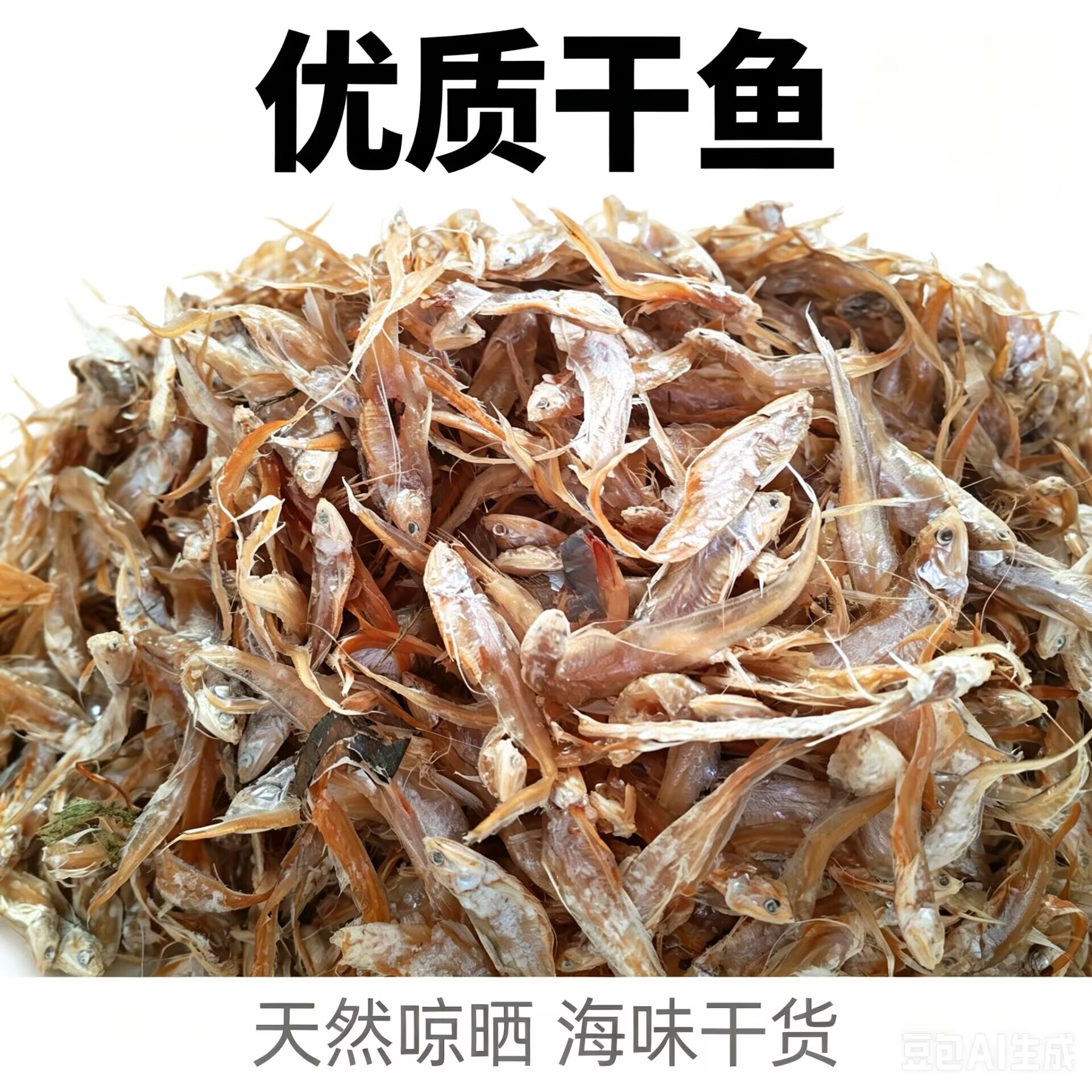 微山湖特产新晒淡水毛刀鱼干无盐干毛花鱼干农家农家毛花图片