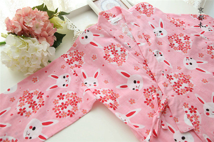 Peignoir jeunesse Sakura série de lapin - Ref 589422 Image 3