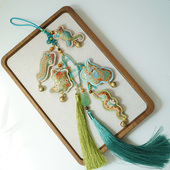 云深雾浅 原创五毒艾草香包汉服刺绣禁步古风挂饰端午节配饰 惊蛰