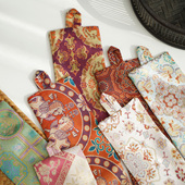 织金仿妆花汉服腰带替换式 云深雾浅 唐风裙袢 腰封裙头义领假领