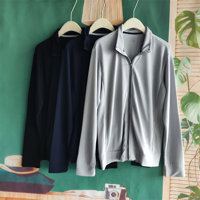 运动透气霓虹单秋季外套男款