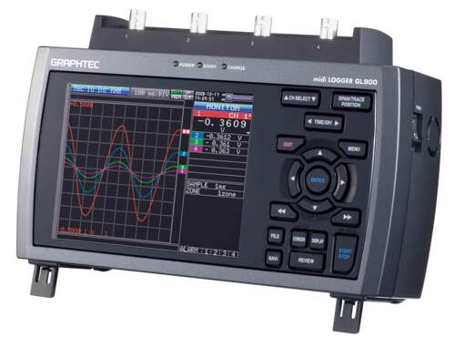 日本图技(GRAPHTEC)便携式高速记录仪GL900系列4-8通道 原装全新 - 封面