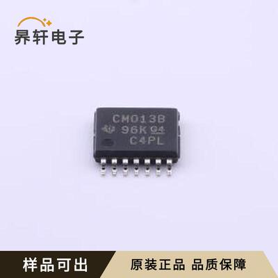原装CD4013BPWR全新封装TSSOP-14
