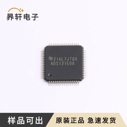 ADS131E08IPAGR原装全新TQFP-64(10x1