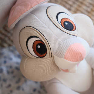 za龅牙桑普兔布艺玩偶双肩包 毛绒公仔玩具摆件超萌卡通儿童背包