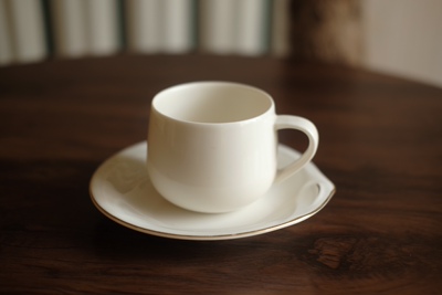 日本产vintage Richfield、Seyei 骨瓷马克杯、甜品碟