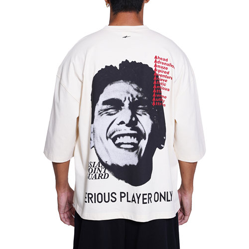 SPO APG oversize7分袖生活t-RYAN 米色