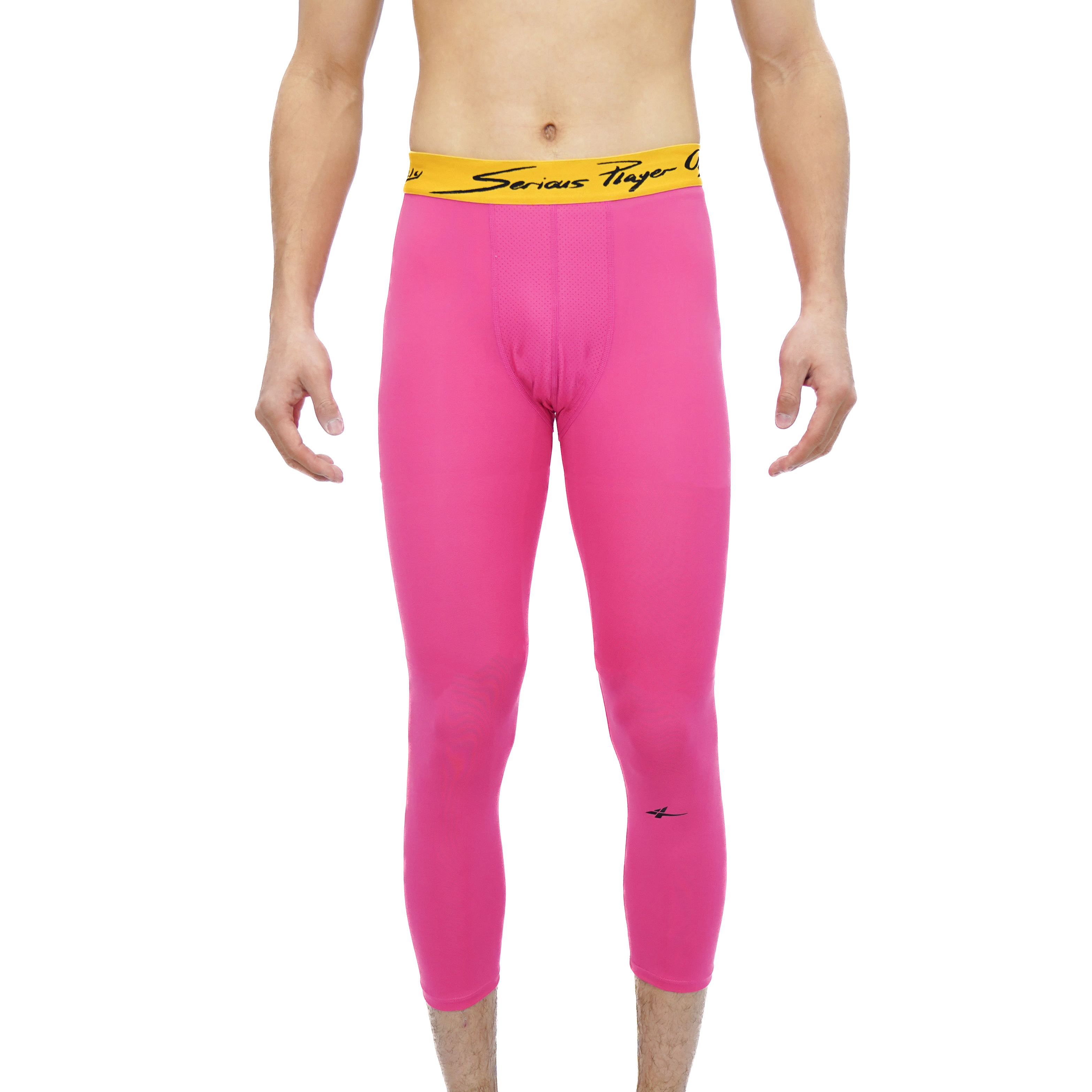 SPO 7分紧身裤 玫红色