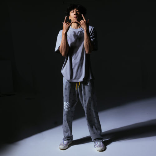 SPO x 谢维安李同款生活卫裤 暗纹LOGO