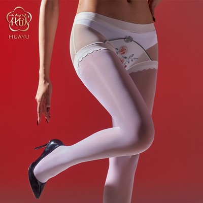 性感男士带jj套内裤丝袜一体古风油亮飞机丝袜开裆包蛋伪娘连裤袜