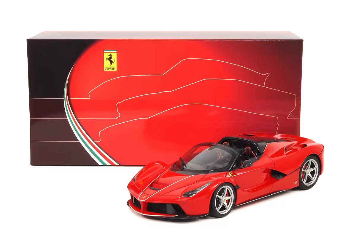 BBR 1:18 法拉利拉法 敞篷版 合金全开汽车模型 LaFerrari 收藏品