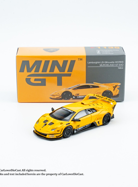 MINIGT 1:64 liberty walk MURCIELAGO GT Evo蝙蝠合金汽车模型