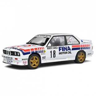 Solido 1:18 宝马E30 M3 GRA 1989 RALLY MONTECARLO合金车模成品