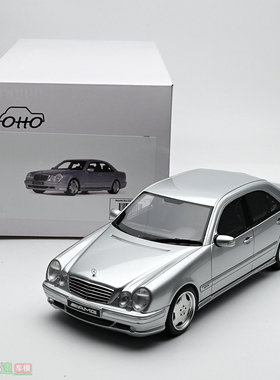 OTTO 1:18 MERCEDES BENZ 奔驰 E55 AMG W210 树脂汽车模型 成品