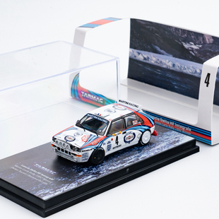 TW 1:64 蓝旗亚Lancia Delta HF Rally 1992 Winner合金汽车模型