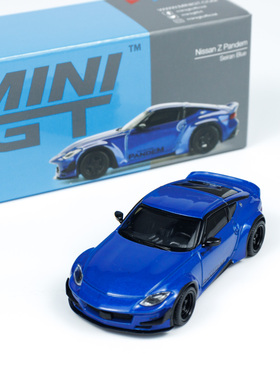 MINIGT 1:64 日产尼桑 Z Pandem 火箭兔宽体合金汽车模型 成品778