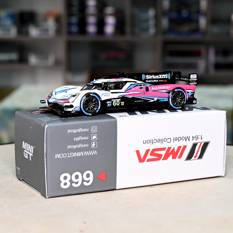 TSM MINIGT 1:64 讴歌 Acura ARX-06 GTP #60 合金汽车模型 成品