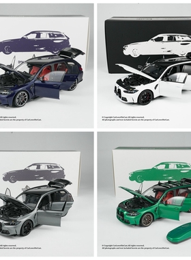 MINICHAMPS迷你切 1:18 宝马BMW M3 TOURING 2024 合金汽车模型