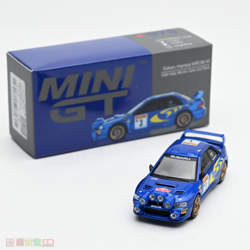 MINIGT164WRC98汽车模型