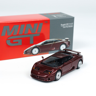 收藏汽车模型EB110合金MINIGT64