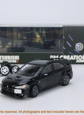 BM Creations 1:64三菱Lancer EVO X十代合金汽车模型成品收藏品