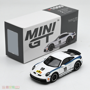 MINIGT 1:64 保时捷 911 Dakar Rally 1974 合金汽车模型 1009