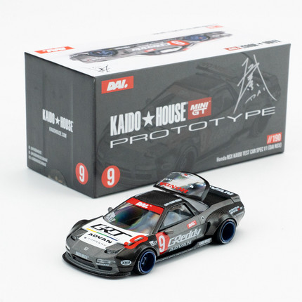 Kaido House MINIGT 1:64 本田NSX Test Car Spec V1合金汽车模型