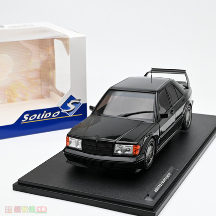Solido 1:18 奔驰BENZ 190E W201 EVO II 合金汽车模型 成品摆件