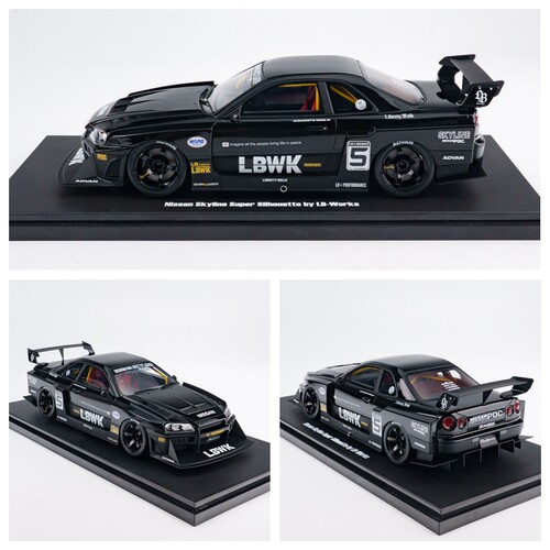 GTSpirit118R34树脂汽车模型