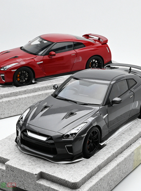 MotorHelix MH 1:18 GTR R35 Track Edition 合金全开汽车模型