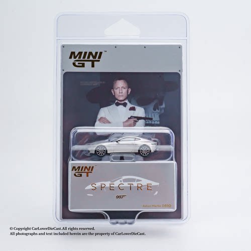minigt 1:64 007 马丁db10 英文版 合金汽车模型910