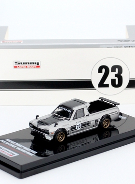 INNO 1:64 日产SUNNY HAKOTORA Pick Up Truck 合金皮卡汽车模型