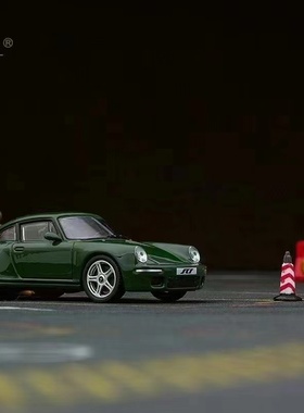 Almost Real 1:64 RUF SCR合金汽车模型 成品收藏摆件 超跑改装版