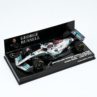MINICHAMPS 迷你切1:43 MERCEDES-AMG PETRONAS F1 树脂汽车模型