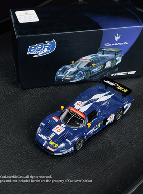 BBR 64 玛莎拉蒂Maserati MC12 #15 JMB FIA 24Hr 合金汽车模型