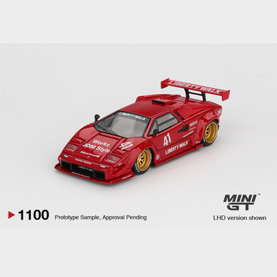 MINIGT164countach汽车模型