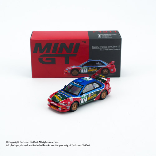 MINIGT164subaru汽车模型