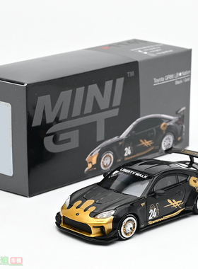 MINIGT 1:64 丰田Toyota GR86 liberty walk宽体合金汽车模型1149