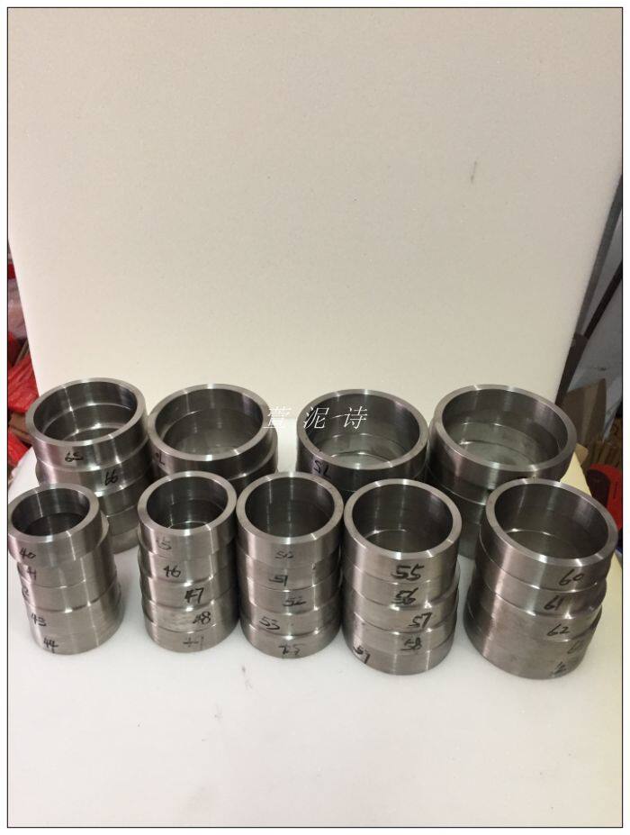 功夫茶具茶道配件全手工制作宜兴紫砂壶工具整套不锈钢铁圈40-80