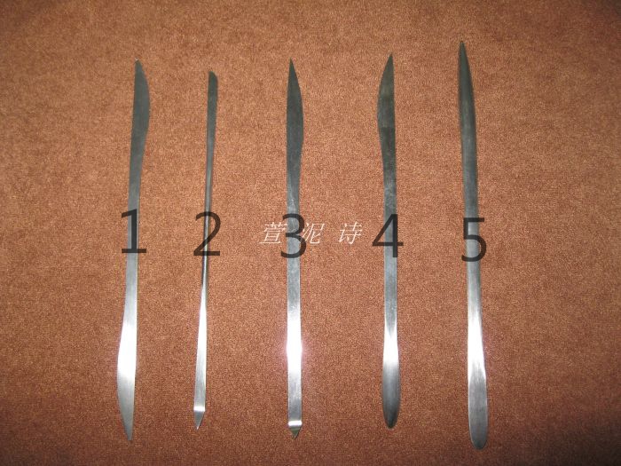 宜兴紫砂壶制作工具花货竹叶茶道