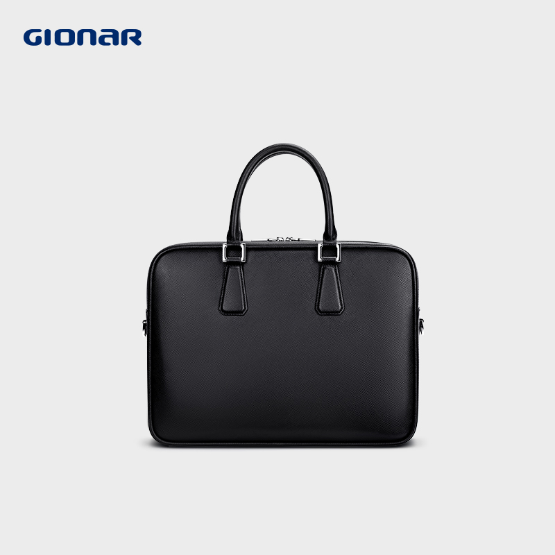 GIONAR商务公文包Saffiano皮