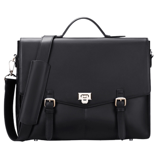 【清仓福利价】GIONAR公文包男商务手提包真皮高端公事包简约背包