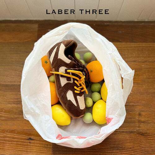 LABER THREE 超软脚感miu系风圆头复古阿甘德训鞋休闲运动鞋